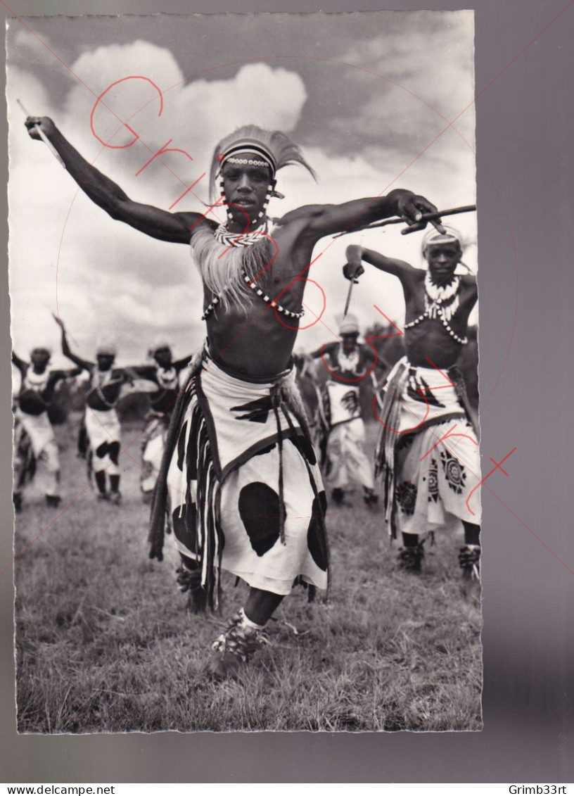 Ruanda-Urundi - Danseur Watusi - fotokaart