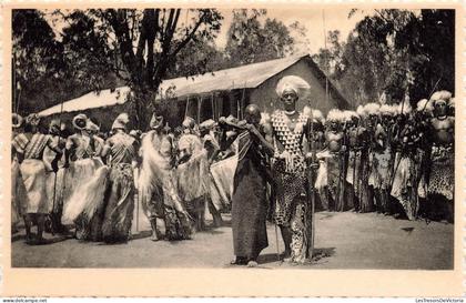 [-15%] RUANDA-URUNDI - Danseurs Intores à Kitega (Urundi) - "Intore" dansers te Kitega (Urundi) - Carte Postale Ancienne