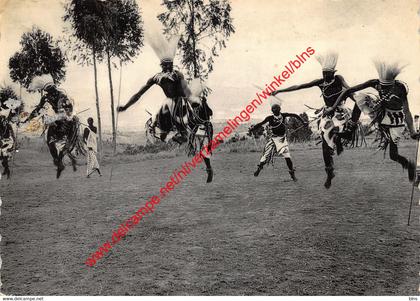 Danseurs Watuzi - Ruanda-Urundi - Rwanda
