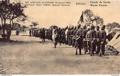 Rwanda - East African campaign (World War I) - La force publique à Kigali - Ed. inconnu