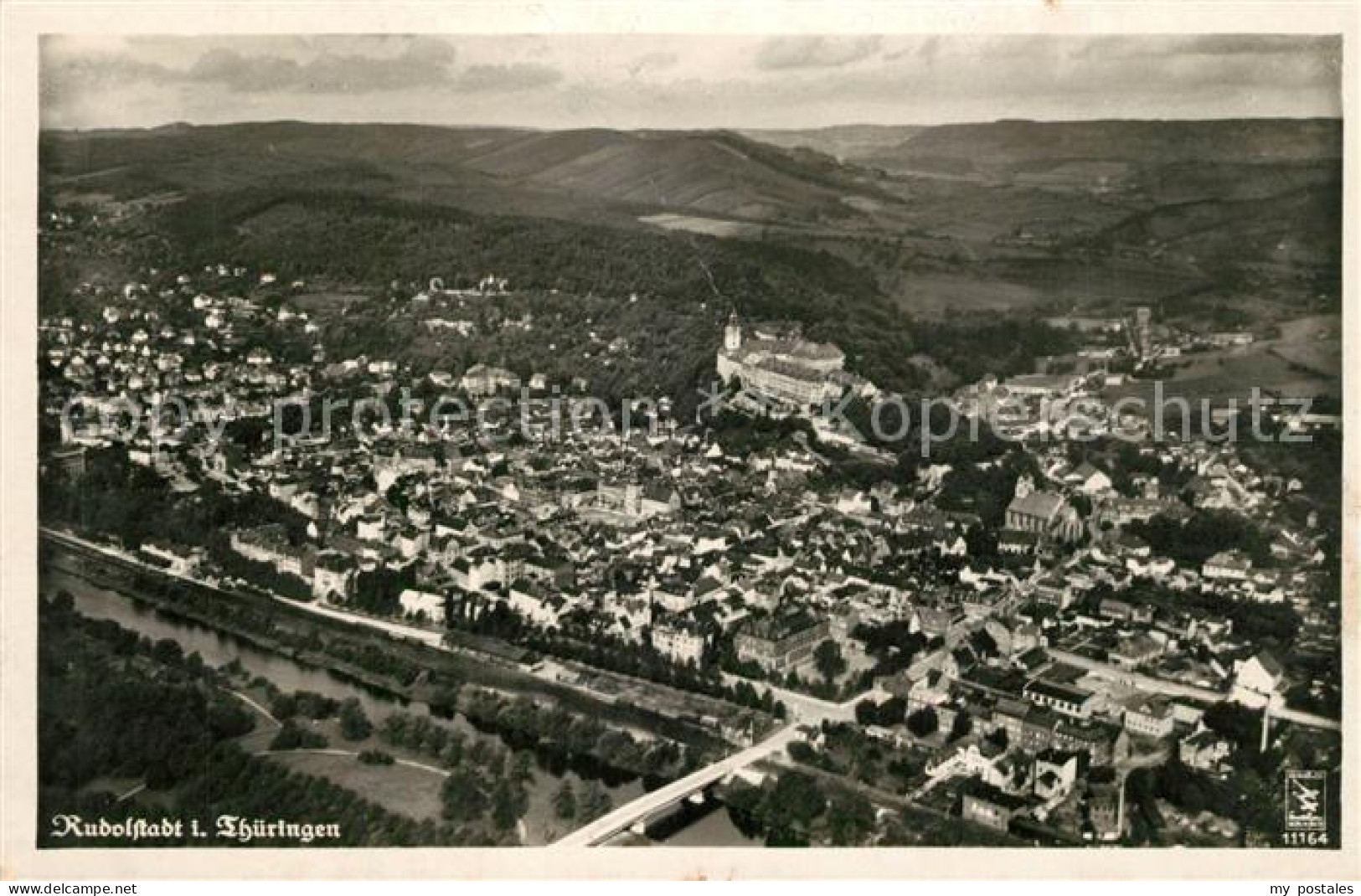 Rudolstadt Fliegeraufnahme
