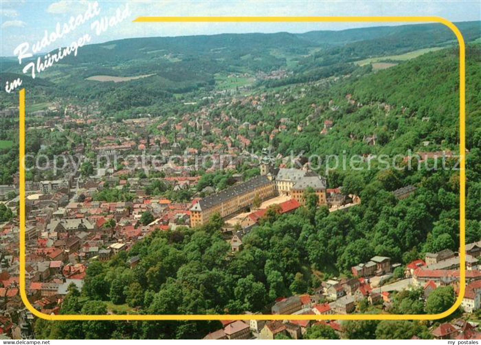 Rudolstadt Fliegeraufnahme
