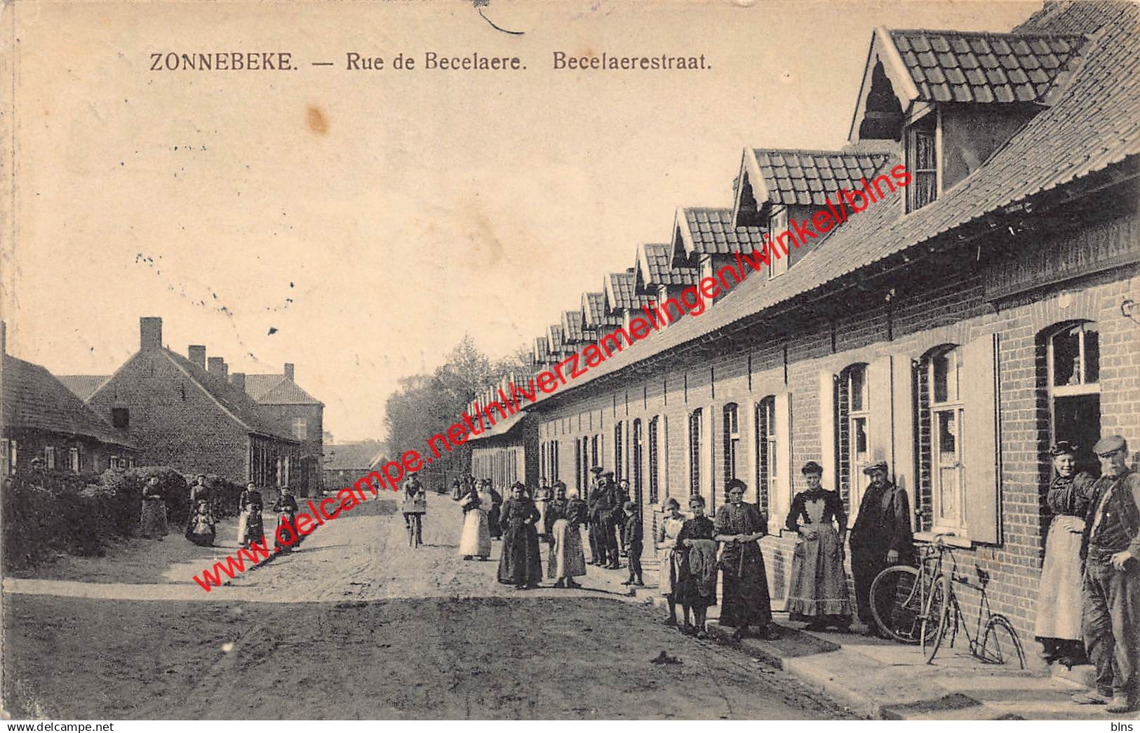 Rue de Becelaere - Becelaerestraat - Zonnebeke