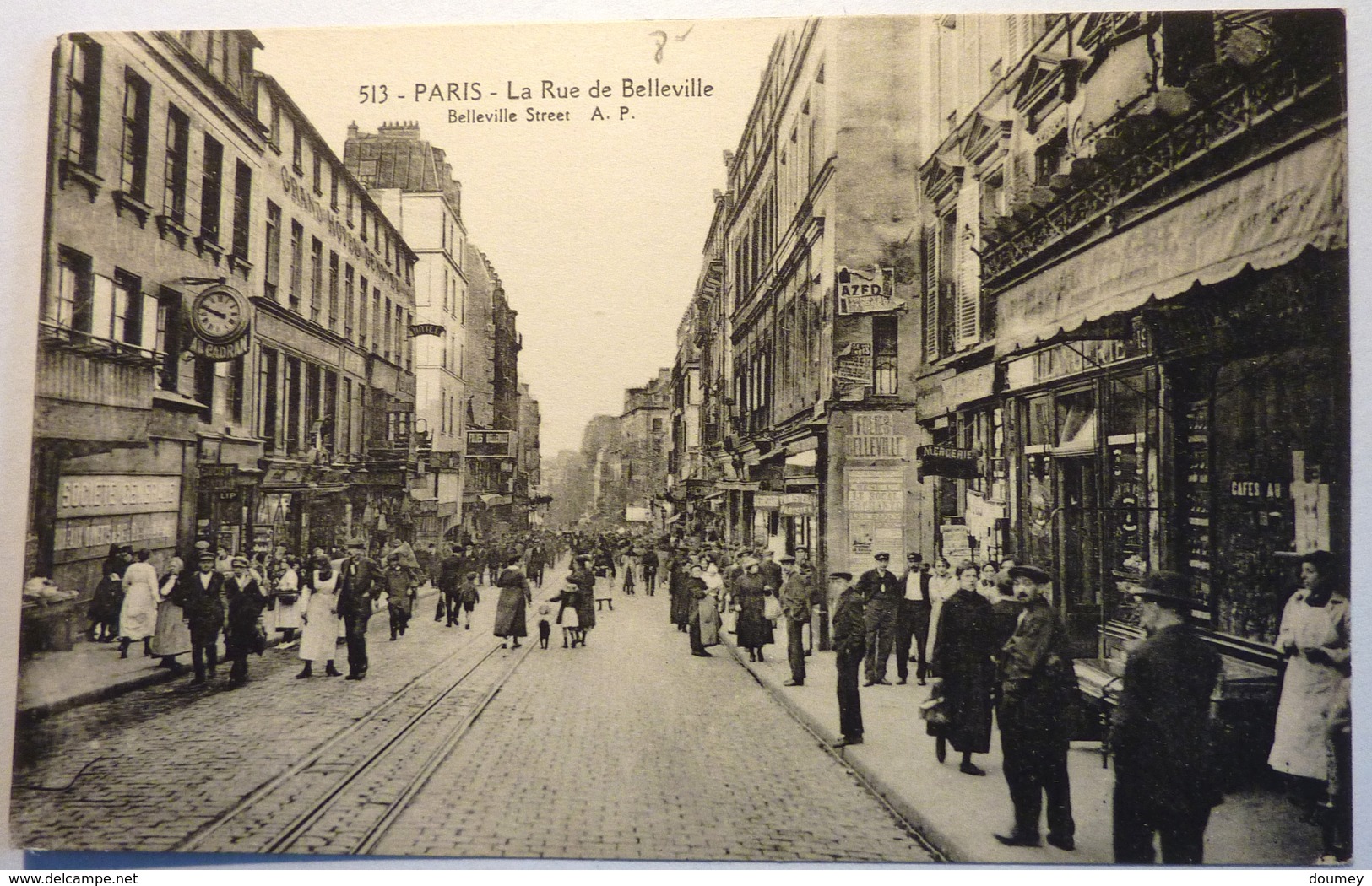 RUE DE BELLEVILLE - PARIS