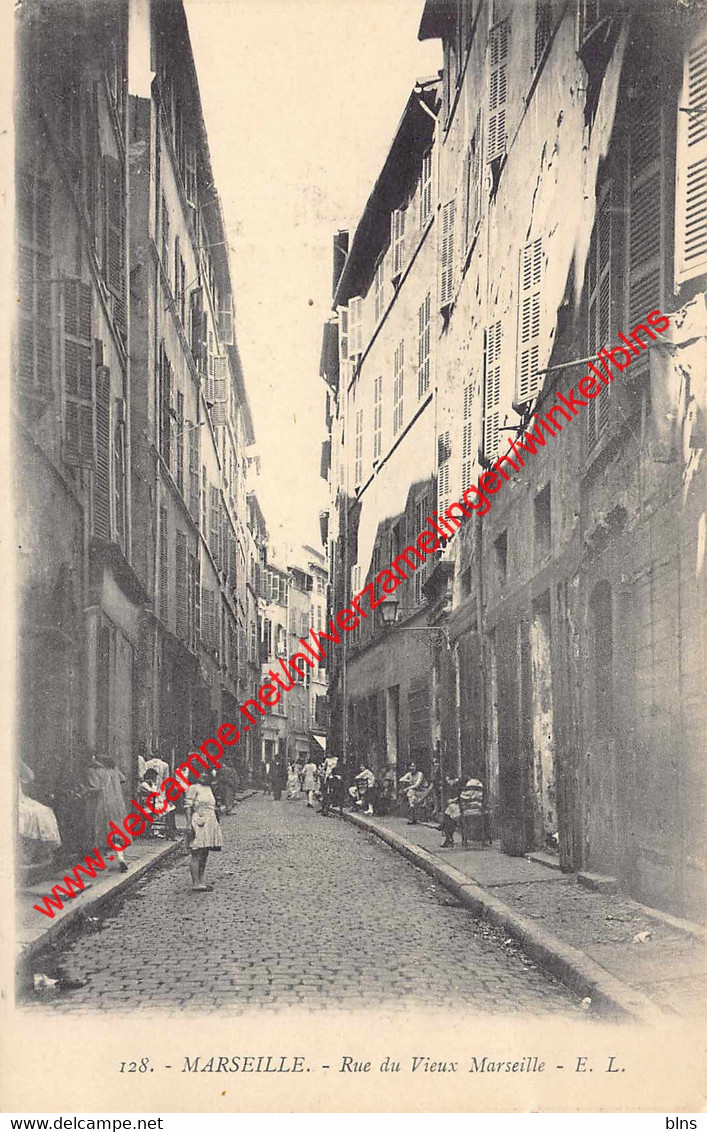 Rue du vieille Marseille - Marseille - (13) Bouches-du-Rhône