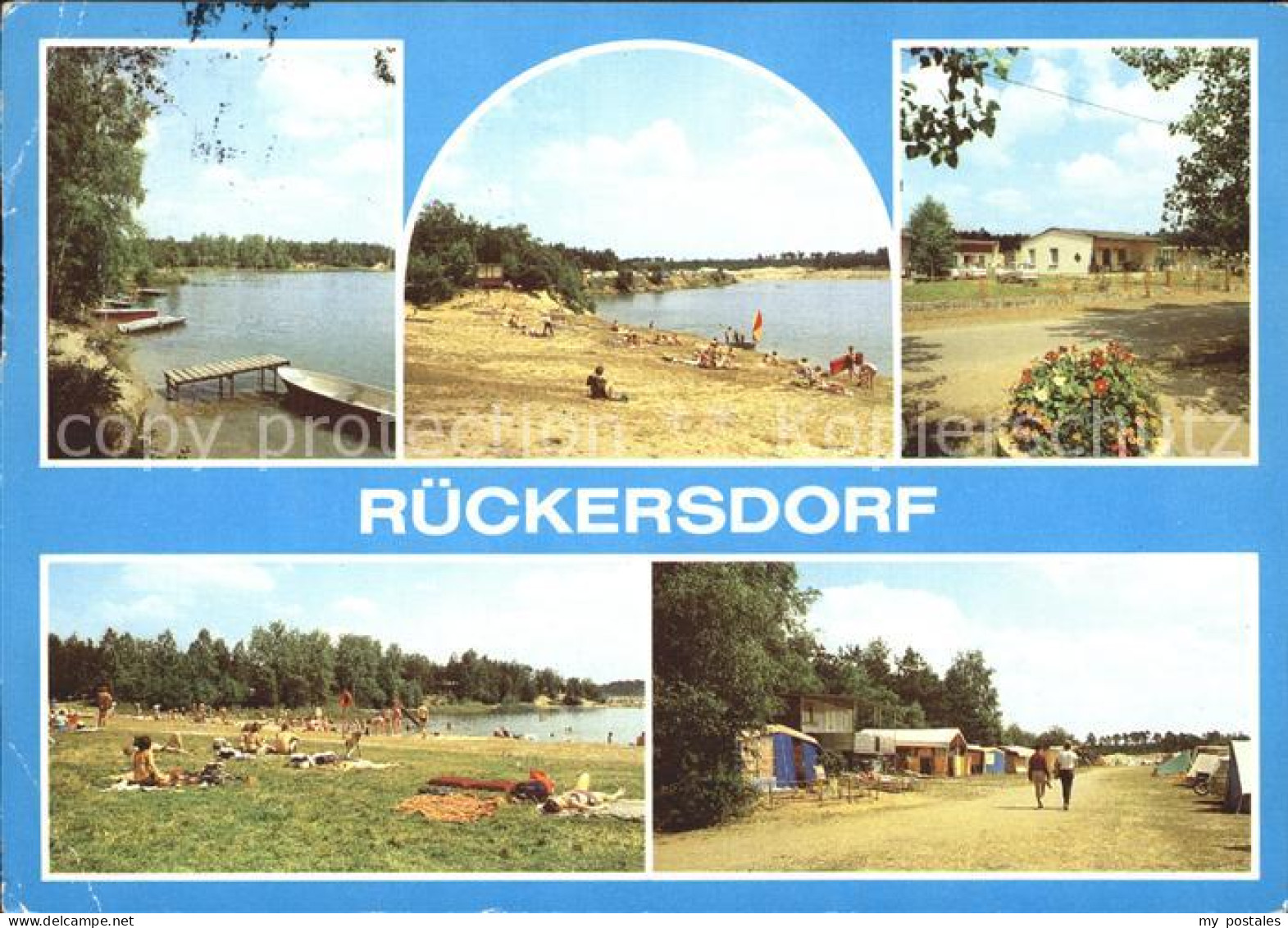 Rueckersdorf Doberlug-Kirchhain Camping Strand