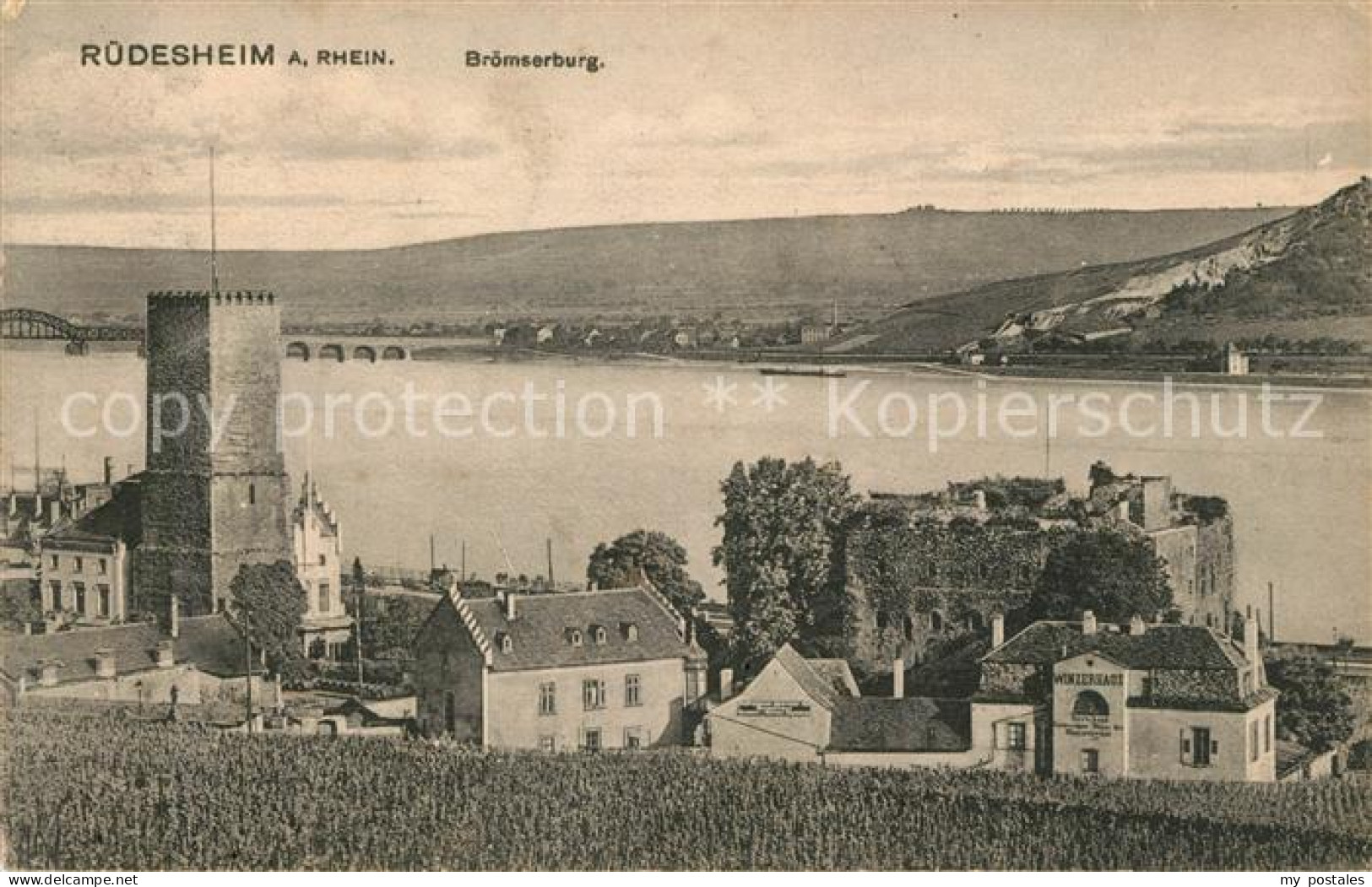 Ruedesheim Rhein Broemserburg