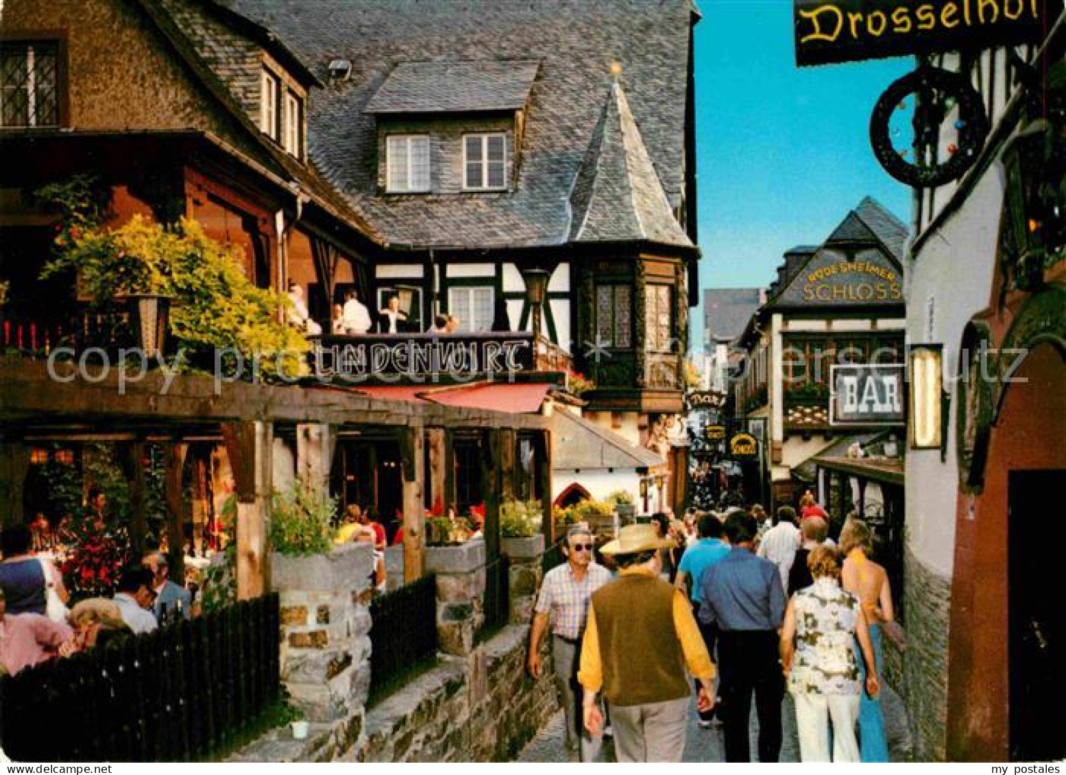 Ruedesheim Rhein Drosselgasse