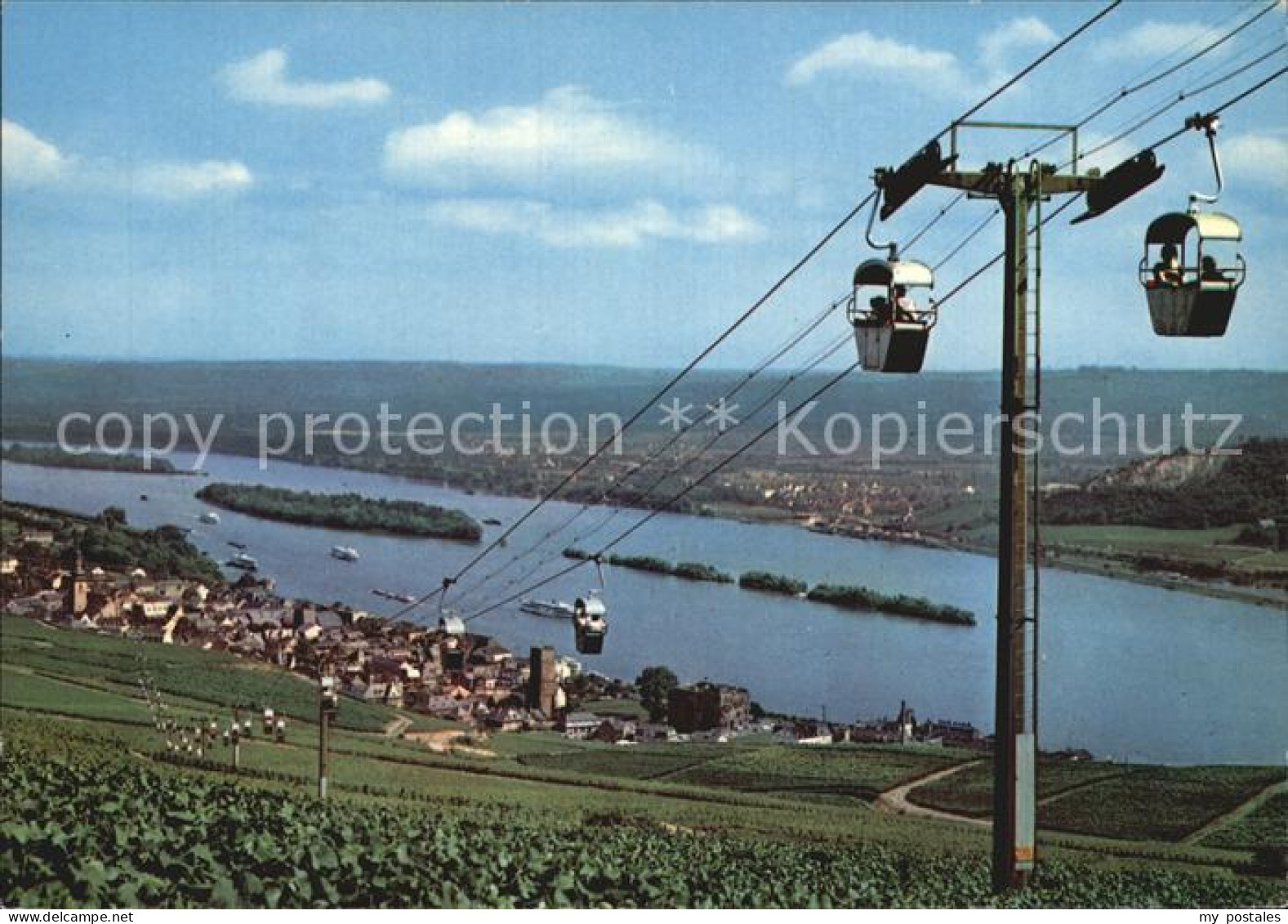 Ruedesheim Rhein Kabinenlift
