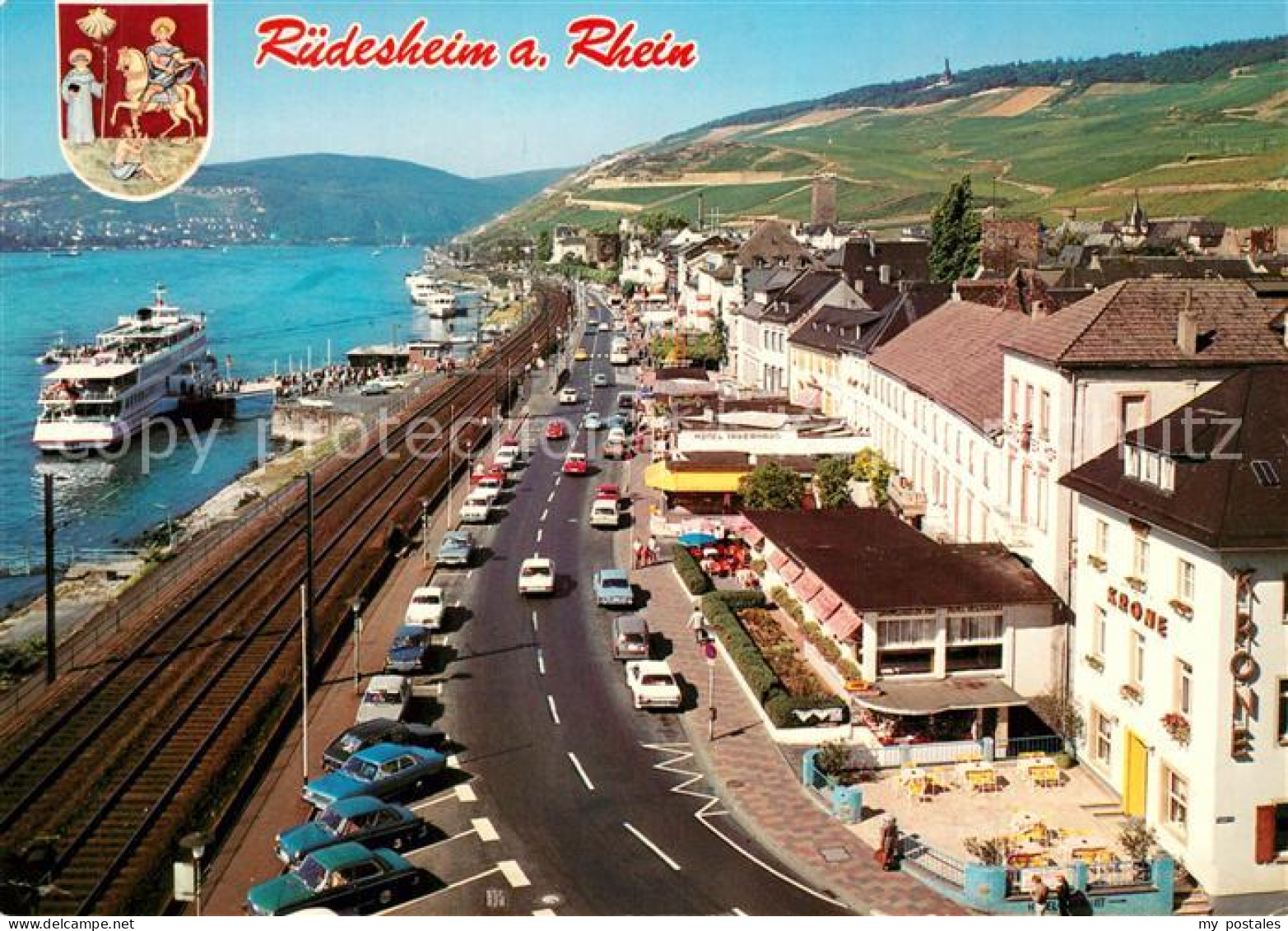 Ruedesheim Rhein Rheinstrasse