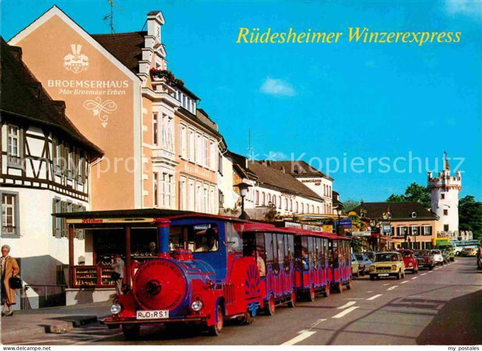 Ruedesheim Rhein Winzerexpress