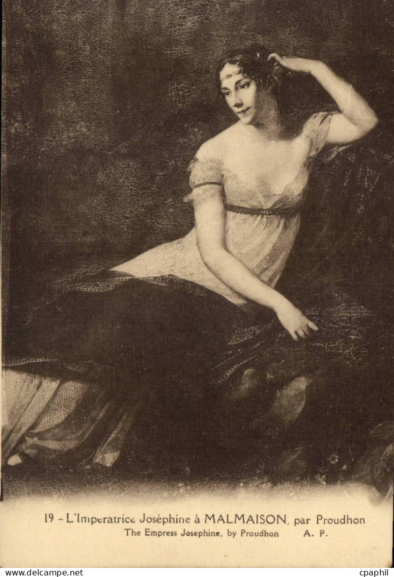 Rueil Malmaison - Napoleon L'Imperatrice Josephine par Proudhon - CPA