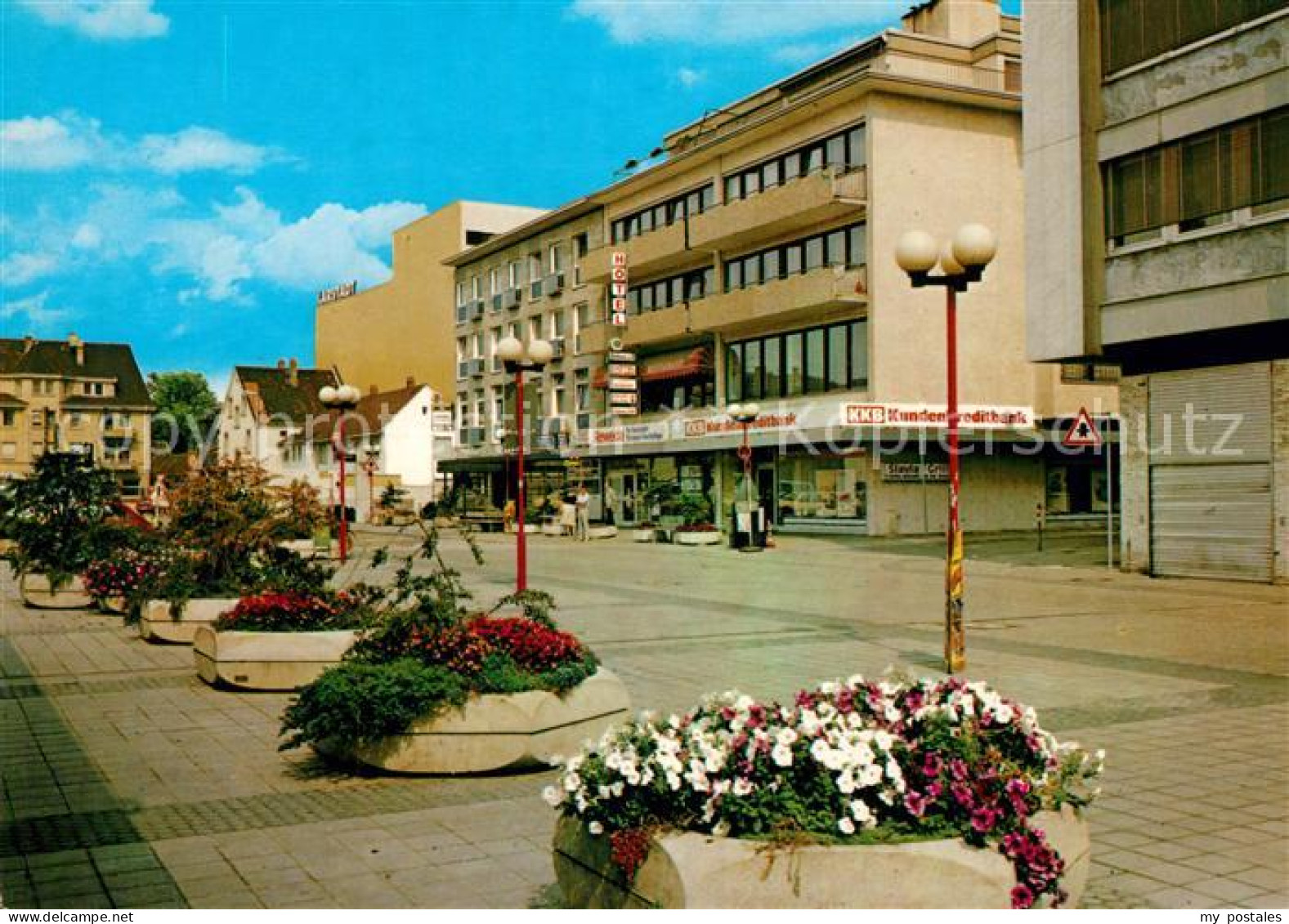 Ruesselsheim Main Loewenplatz Innenstadt