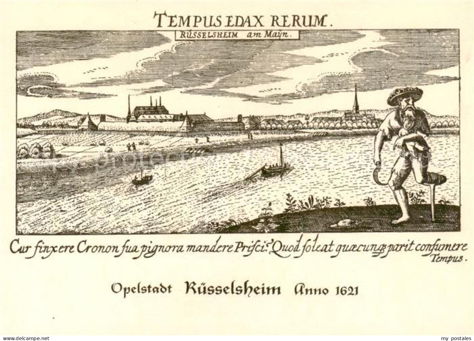 Ruesselsheim Main Opelstadt Ruesselsheim anno 1621