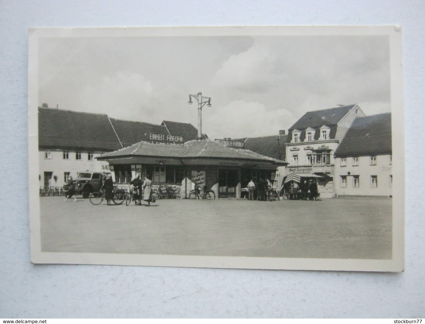 RUHLAND , Strasse  ,  Schöne Karte