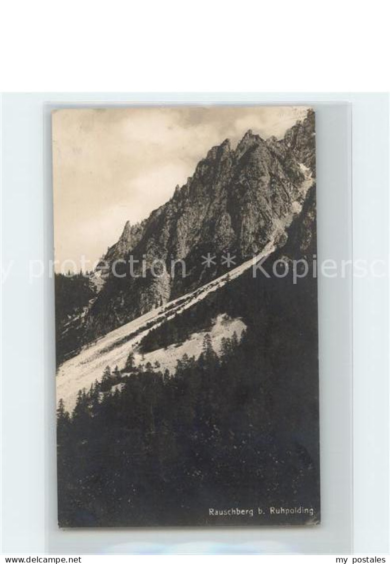 Ruhpolding Bayern Rauschberg Chiemgauer Alpen