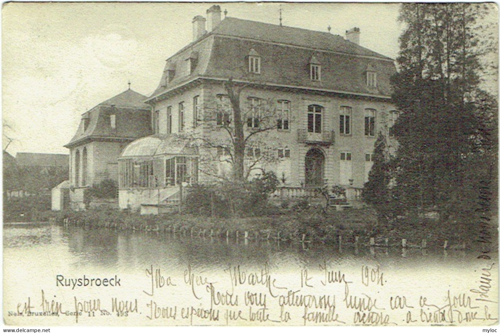 Ruisbroek. Ruysbroeck. Kasteel. Château.