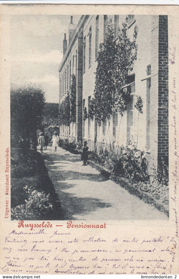 Ruiselede - Ruysselede - Pensionnaat