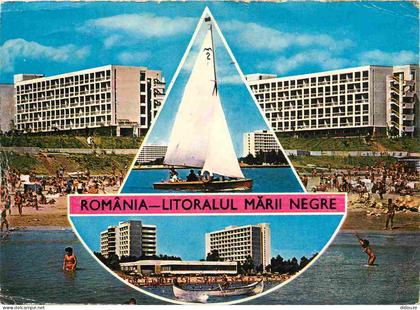 Carte Postale - Roumanie - Litoralul Marii Negre - Multivues - immeubles - architecture - Romania - Rumania - CPM - Voir
