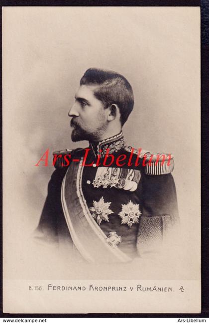 Postcard / CPA / ROYALTY / Romania / Roumanie / Ferdinand / Crown Prince of Roumania / 2 scans