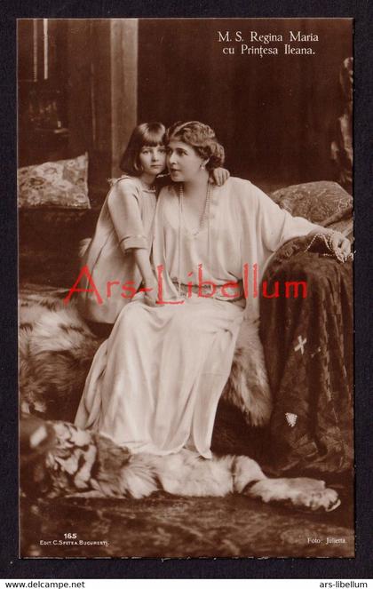 Postcard / CPA / ROYALTY / Romania / Roumanie / Queen Maria / Reine Marie / Regina Maria a României / Ileana