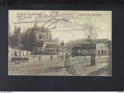 Romania PPC Biertan 1928