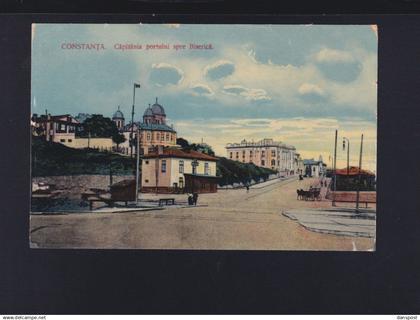 Rumänien Romania AK Constanta Capitania portului