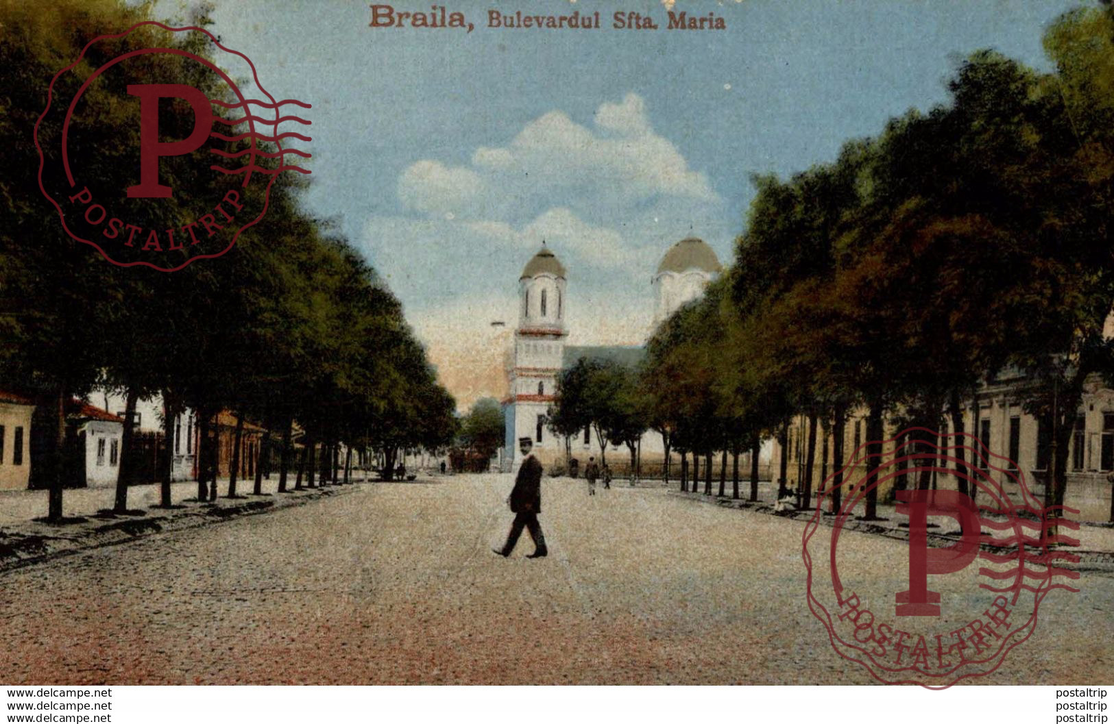 RUMANIA // ROMANIA. Braila - Bulevardul Sf. Maria