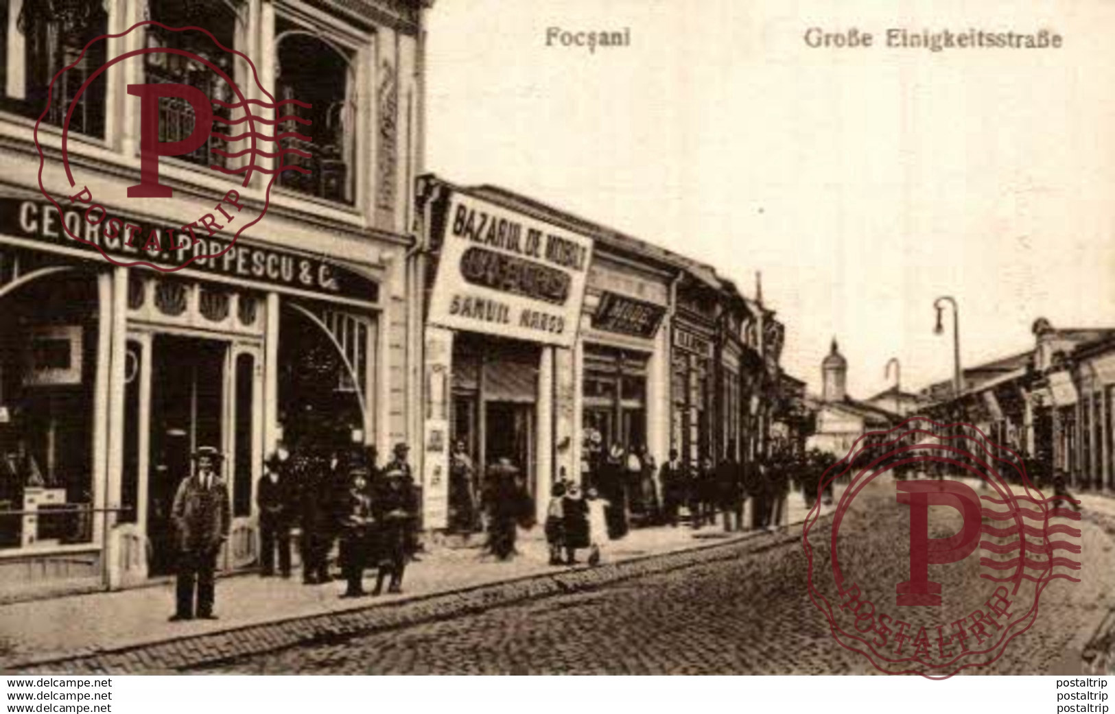 RUMANIA // ROMANIA. FOCSANI - Grosse Einigkeitsstrasse
