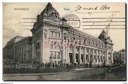 CPA Bucuresti Posta Roumanie