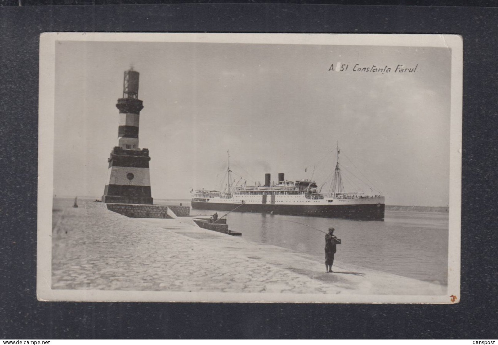 Rumänien Romania AK Constanta Farul