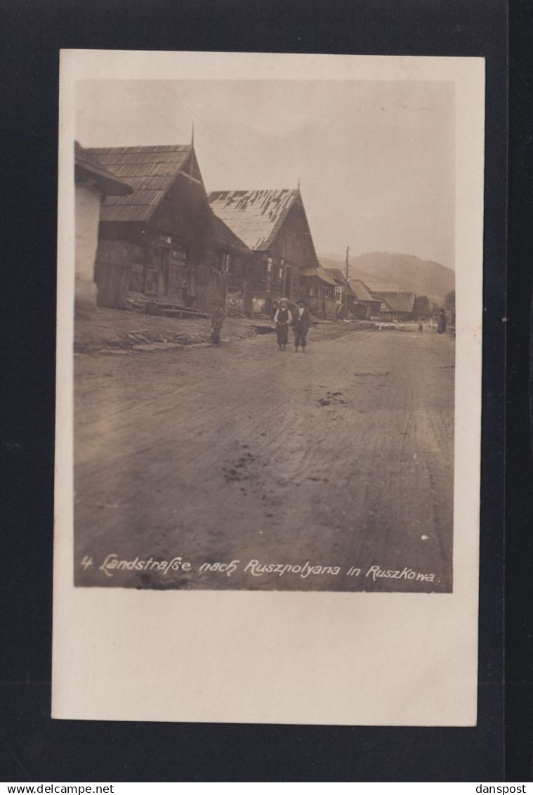 Rumänien Romania AK Ruscova Ruszkowa