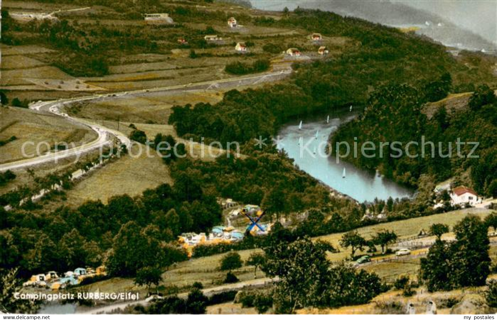Rurberg Simmerath Eifel NRW Campingplatz am Rursee