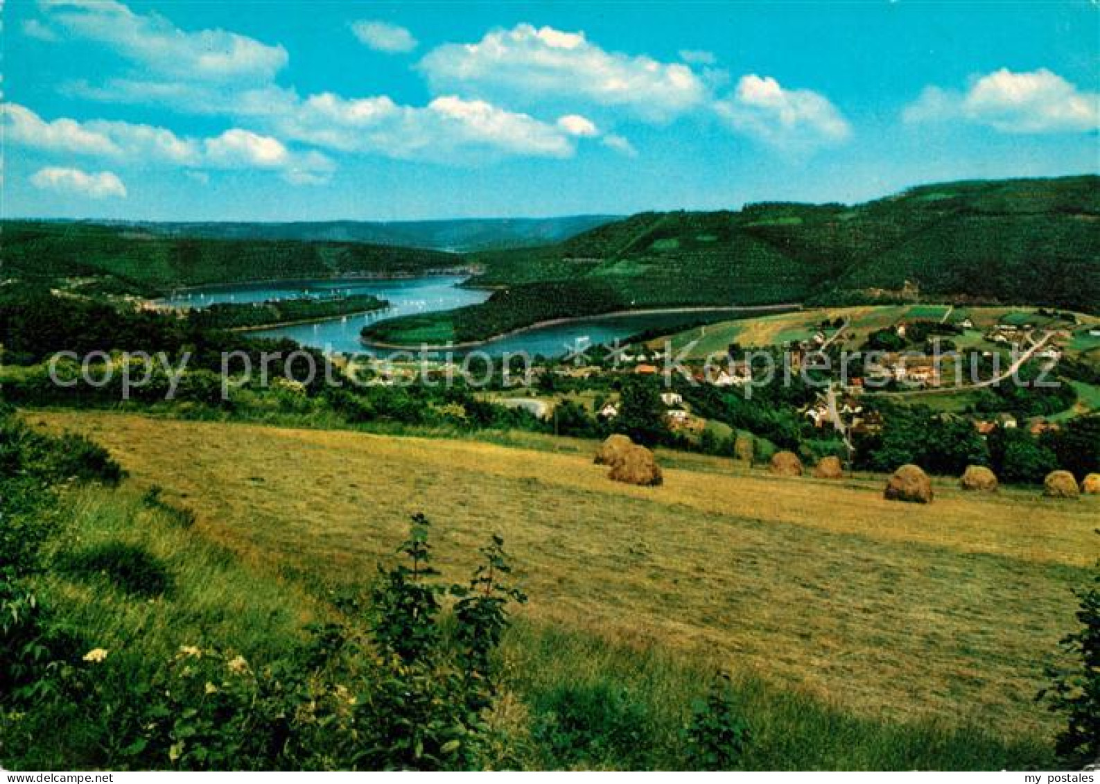 Rurberg Simmerath Eifel NRW mit Rursee