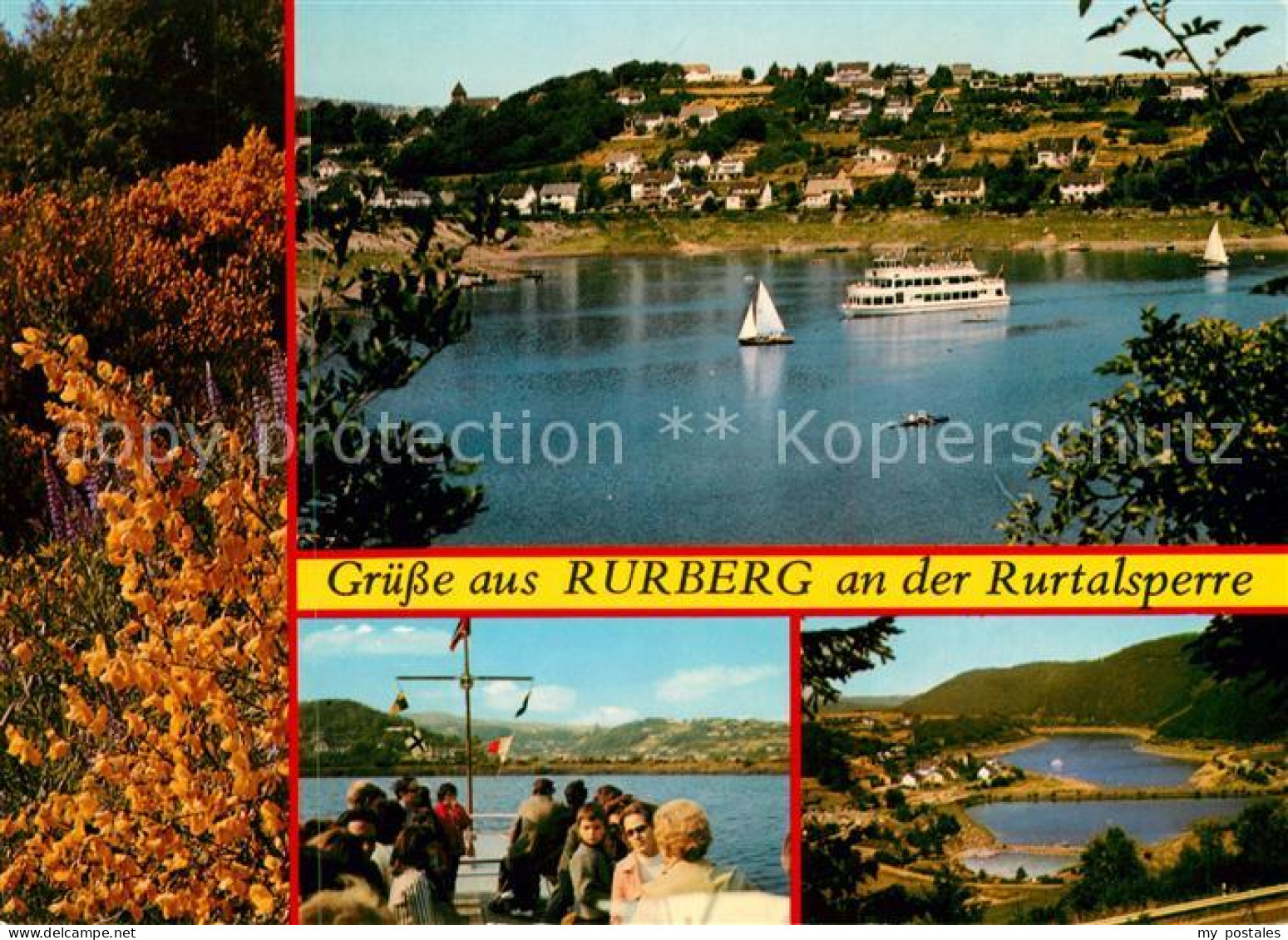 Rurberg Simmerath Eifel NRW Rurtalsperre Faehrschiff