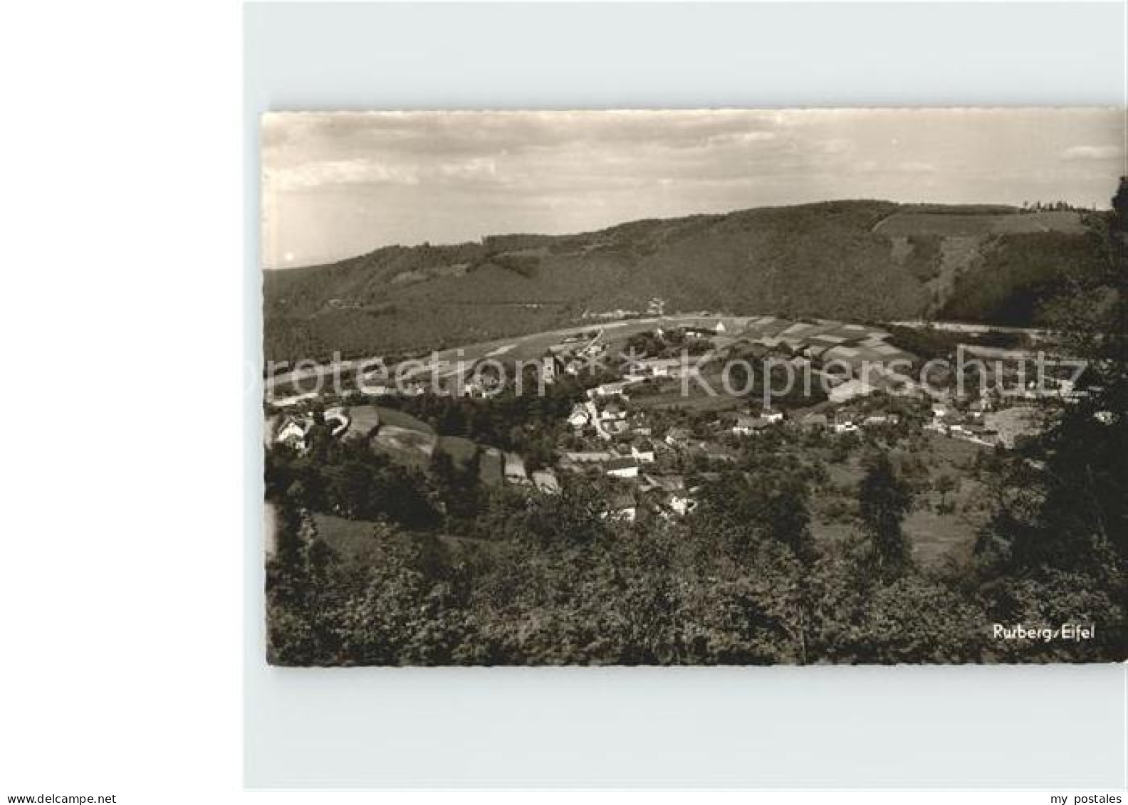 Rurberg Simmerath Eifel NRW Totalansicht