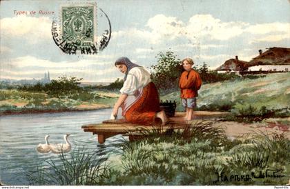 Rusland Russia - Types de Russie