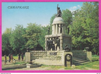 263699 / Russia - Samarkand , Uzbekistan - Monument to Great October revolution  , Ouzbekistan Usbekistan