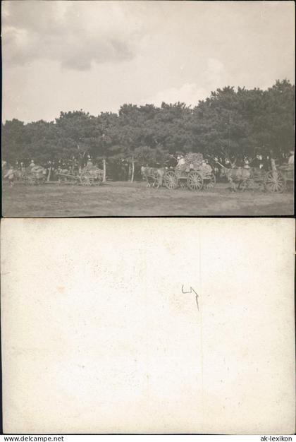 .Russland Soldaten Rußland auf Pferdewagen Rußland Россия 1911 Privatfoto Foto