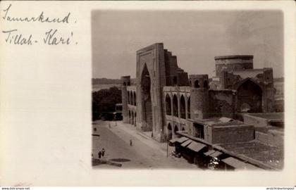 Photo CPA Samarqand Samarkand Usbekistan, Tillah-Kari, Tillakori-Medrese