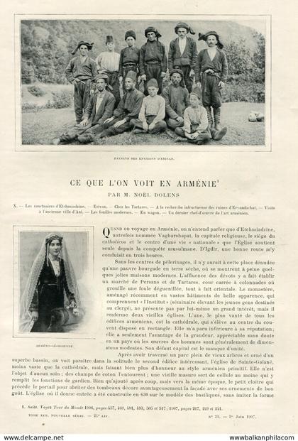 Armenia from 1907 Le Tour Du Monde #22
