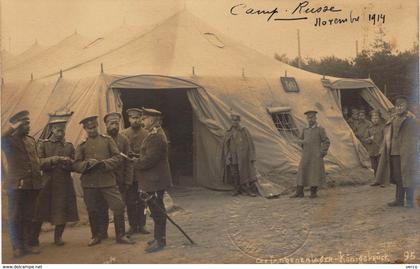 Carte POSTALE Ancienne de  RUSSIE - Le   Camp Russe  (à KÖNIGSBRÜCK)