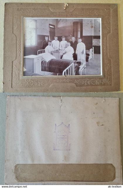 .Russland Rußland Россия Arzt im Patientenzimmer 1912 Privatfoto