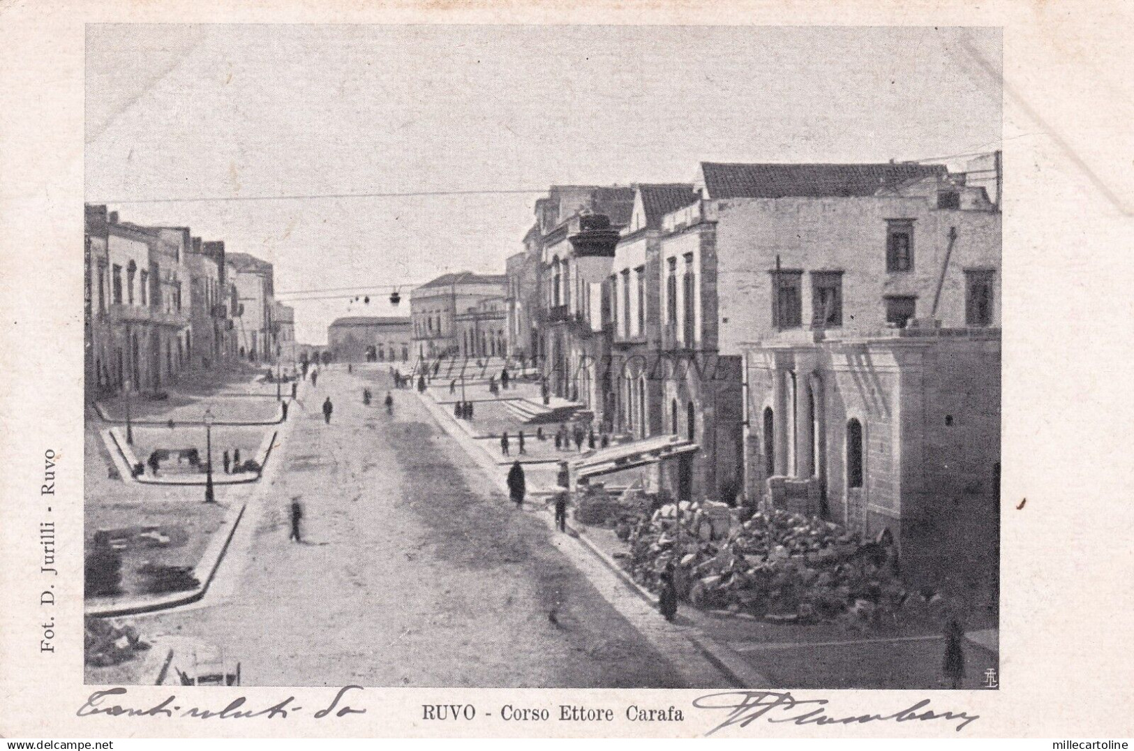 RUVO DI PUGLIA - Corso Ettore Carafa 1906 Cartolina