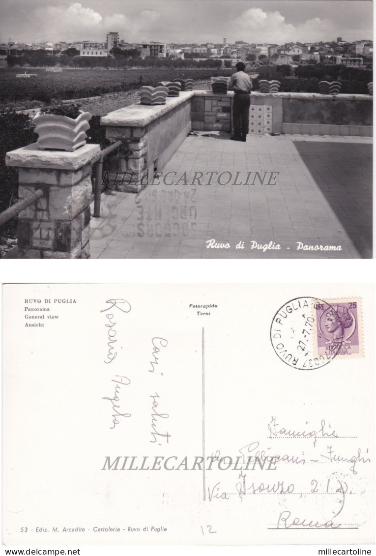 RUVO DI PUGLIA: Panorama     1970