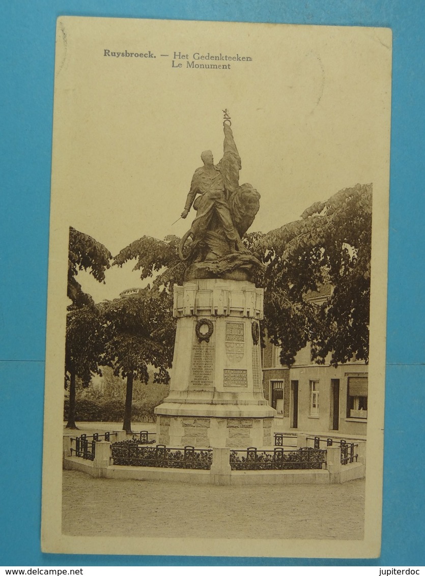 Ruysbroeck Het Gedenteeken Le Monument