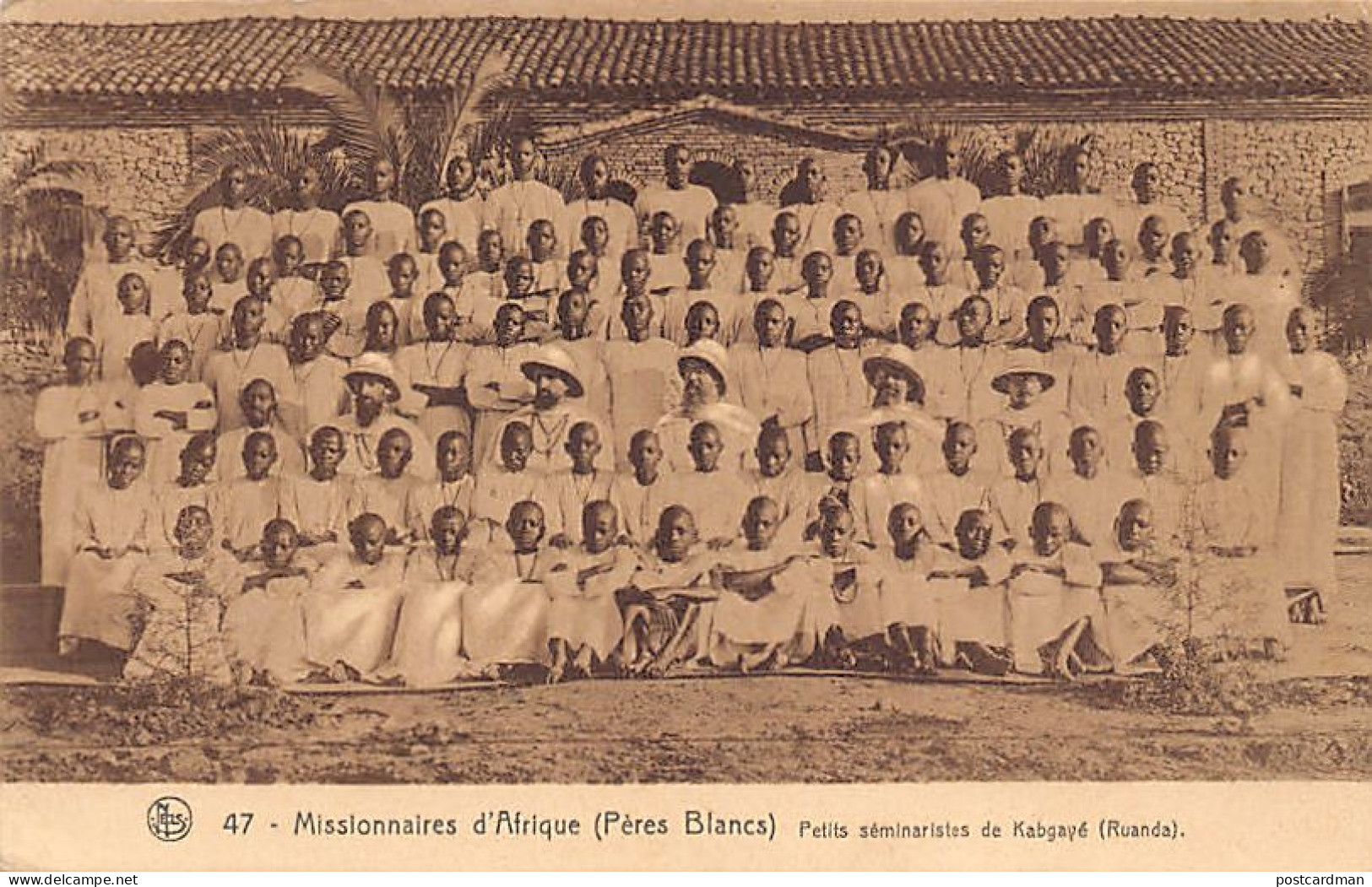 Rwanda - KABGAYI spelled KabgayéMinor seminar - Publ. Pères Blancs 47
