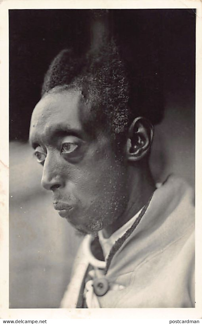 Rwanda - Le roi Yuhi V Musinga - CARTE PHOTO Photographe C. Zagourski