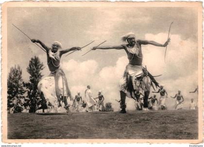 CPA  Carte Postale Ruanda Danseurs Watuzi  avec timbre oblitéré VS154ok