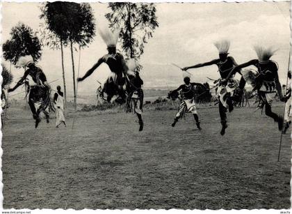 PC RWANDA WATUZI DANCERS ETHNIC TYPES (a62428)
